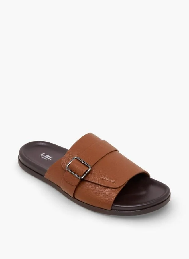 LBL by Shoexpress Men Buckle Detail Comfort Sandals